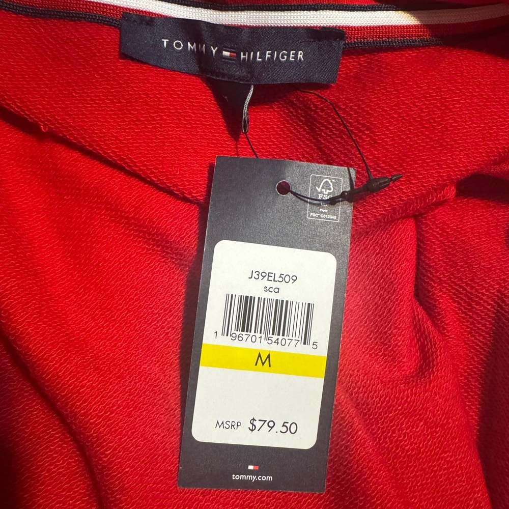Tommy Hilfiger Red Heart Sweater - Picture 9 of 10